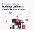 If you want to take your business online then a website is v